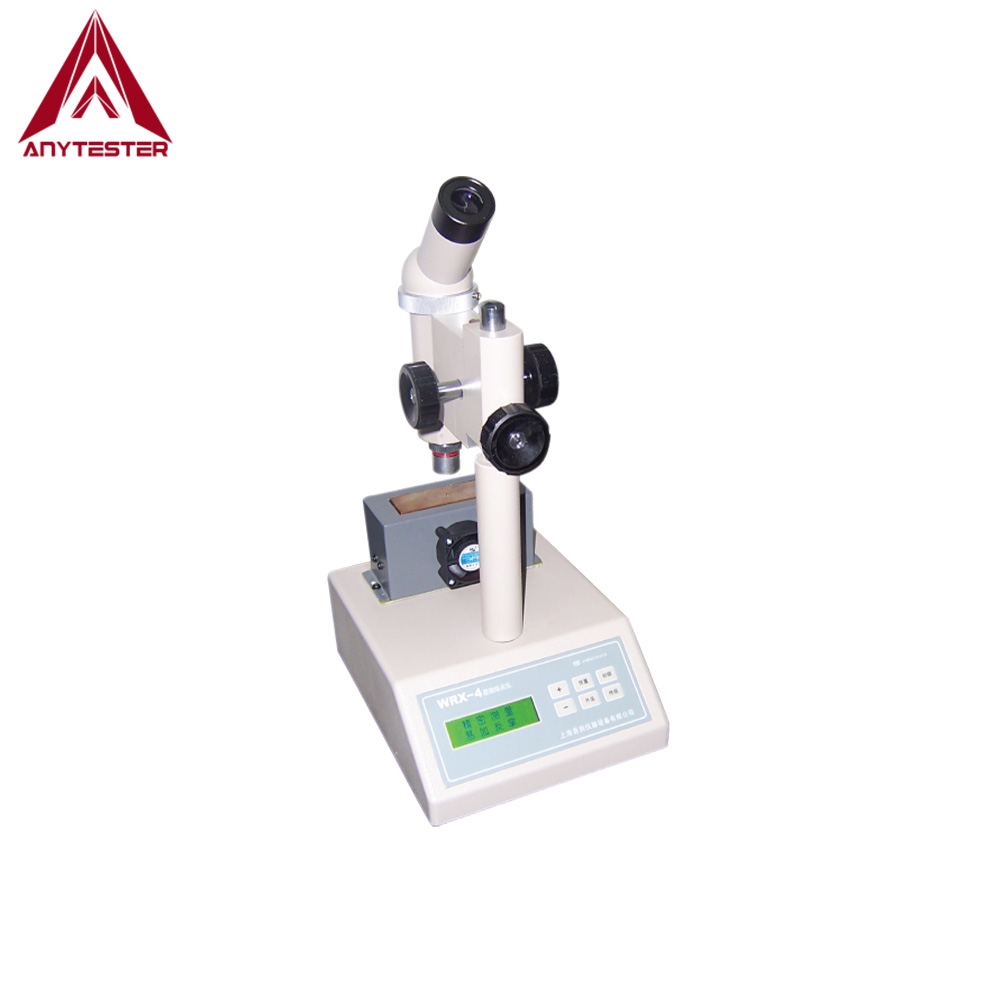 WRX4 MeltingPoint Apparatus with Microscope is used in pharmaceutical